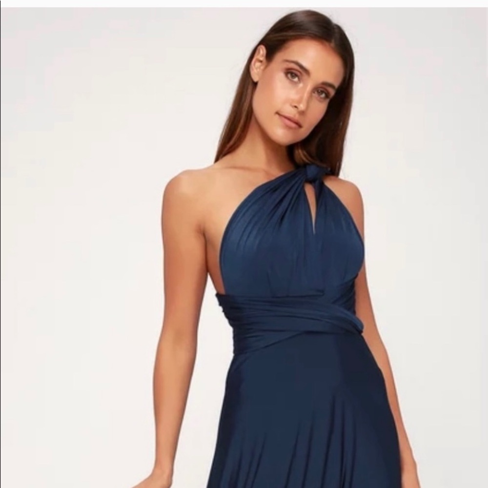 Lulu’s Always Stunning Convertible Maxi Dress